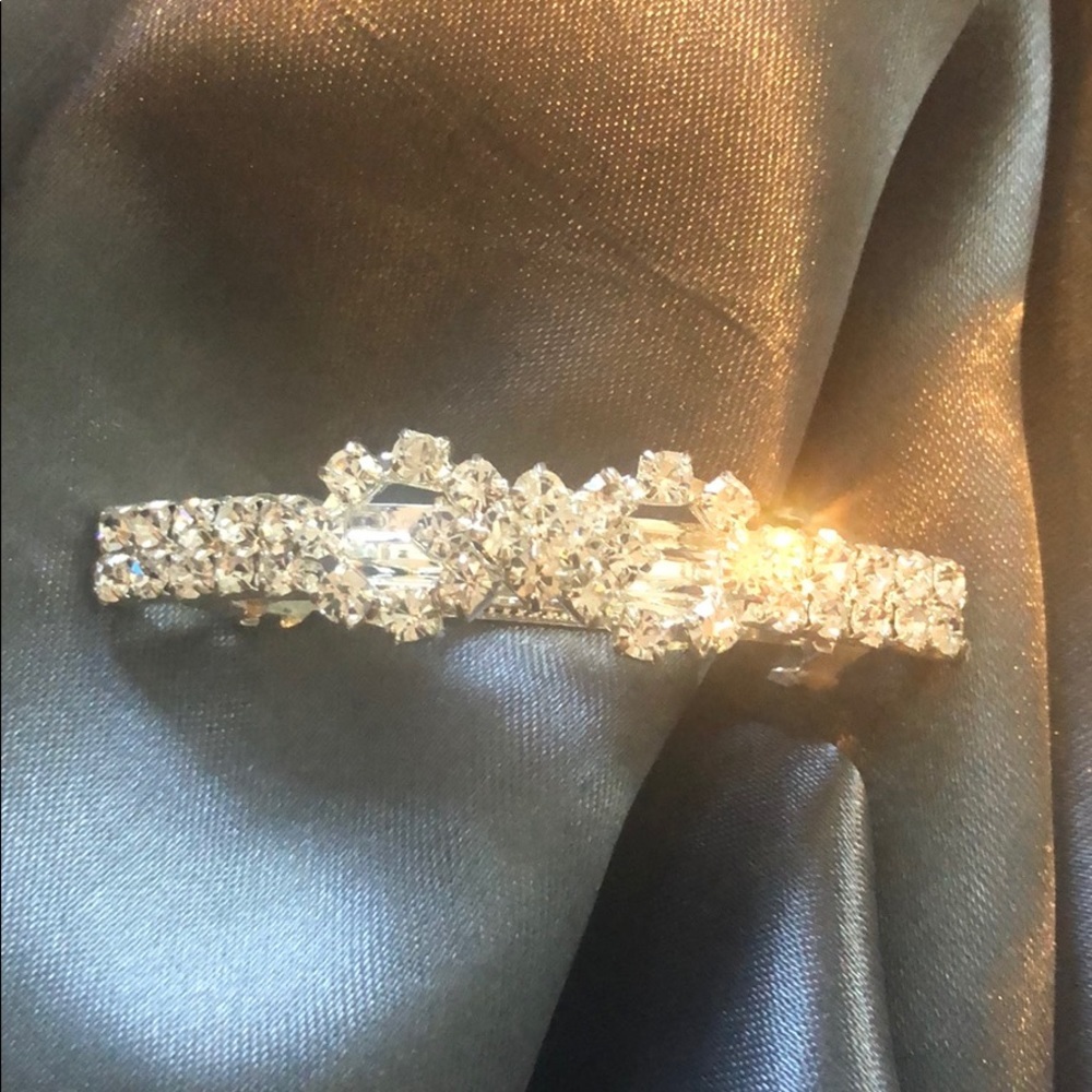 3 Bridal Barrettes- set of three | Prom Hair | bridal bling